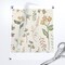Sage Botanical Spring Floral Hand Drawn Garden Peach Green Beige Watercolor Meadow Custom Printed Fabric by Spoonflower Various Fabrics by the Yard or Fat Quarter